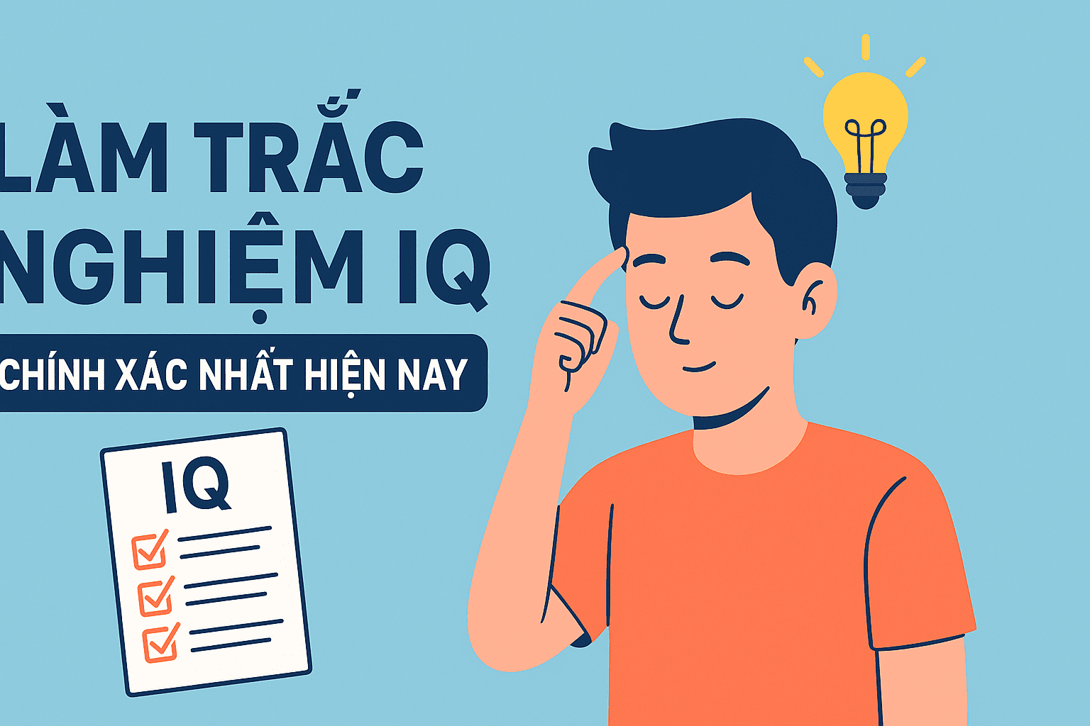 làm trắc nghiệm iq chính xác nhất hiện nay