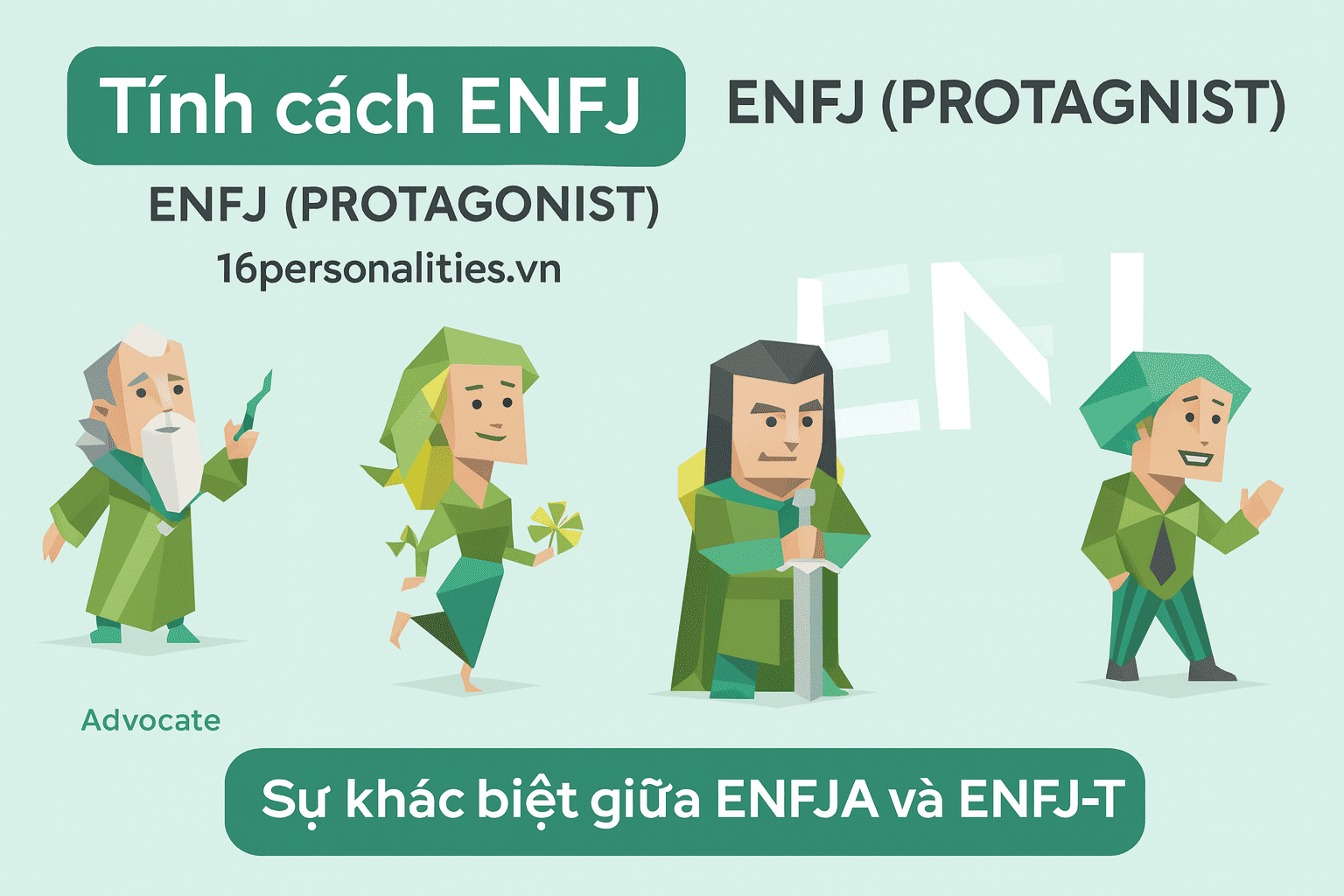 Các nhóm MBTI trong tình yêu và nghề nghiệp