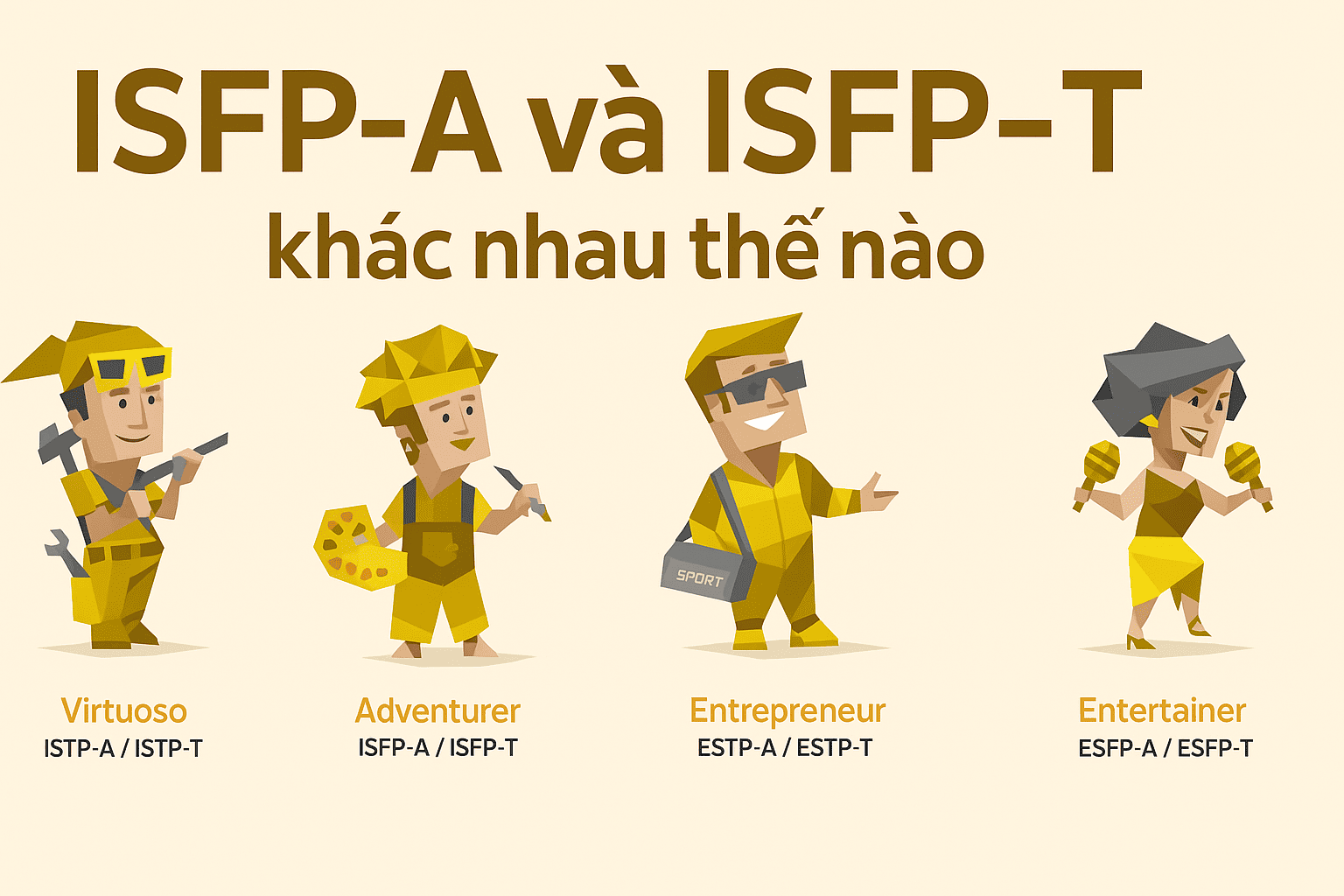 ISTP-A vs ISTP-T