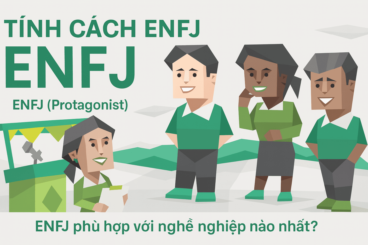 ENFJ phù hợp với nghề nghiệp nào nhất?