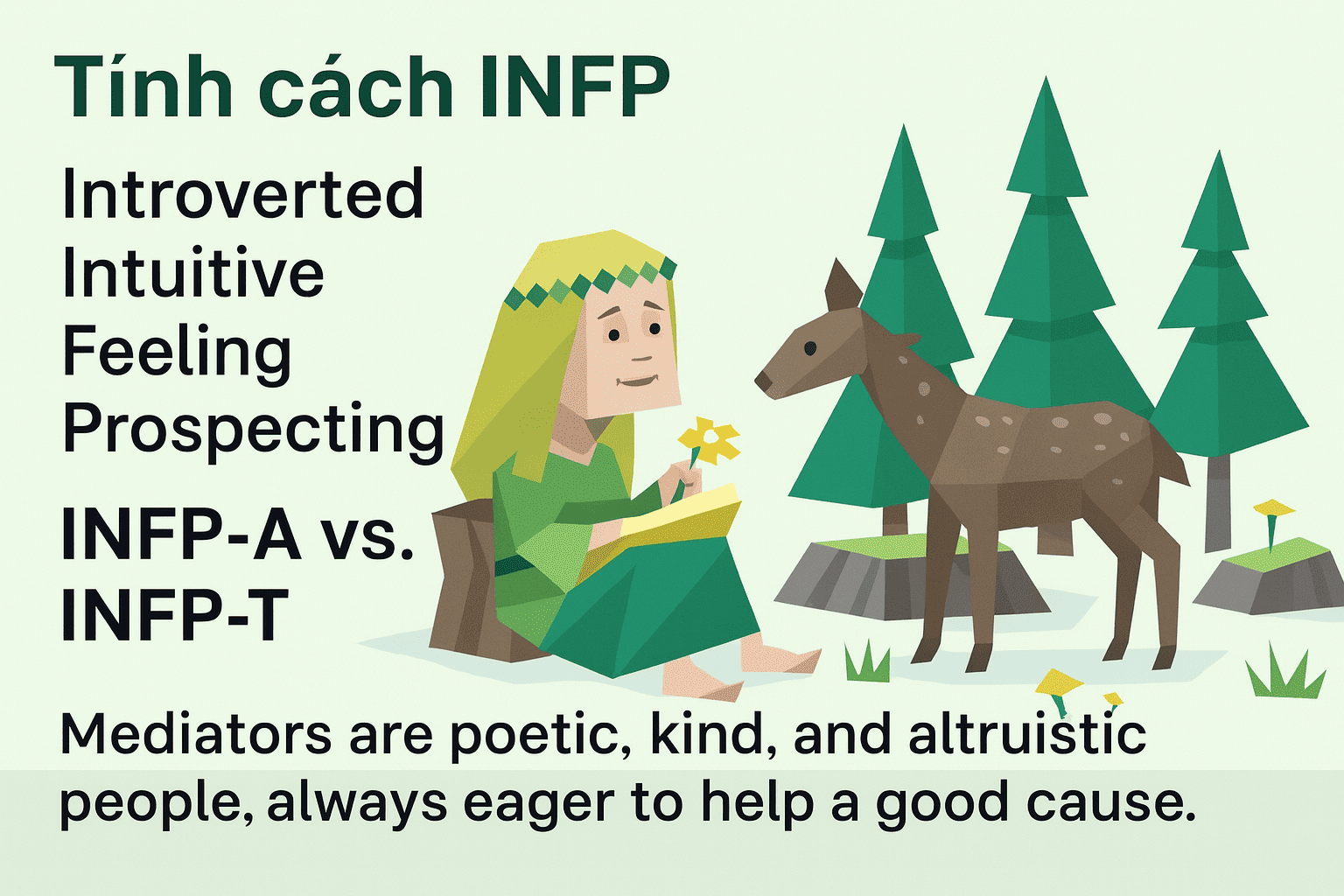 Đặc điểm tính cách INFP chi tiết