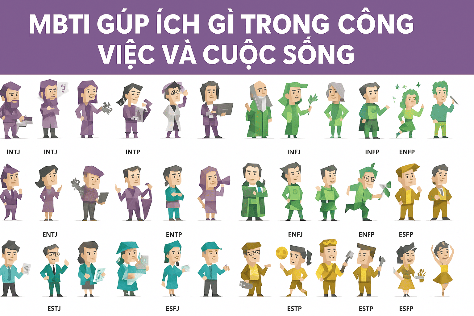 MBTI giúp ích gì trong công việc và cuộc sống