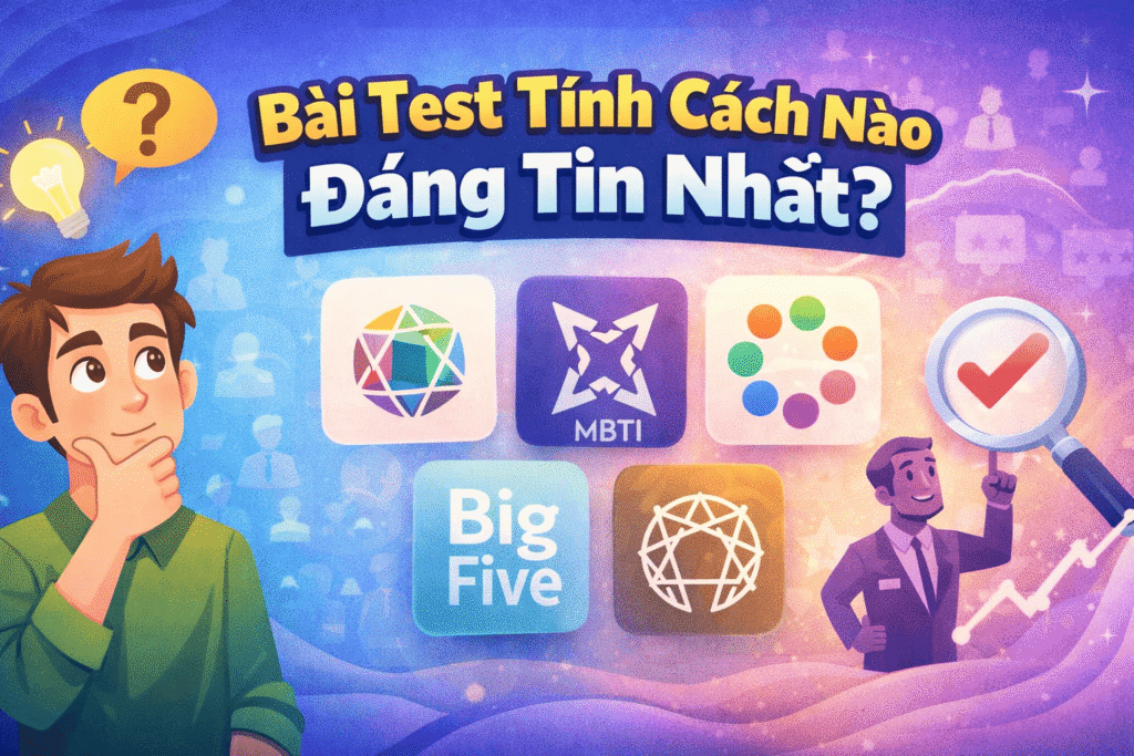 bài test tính cách nào đáng tin nhất